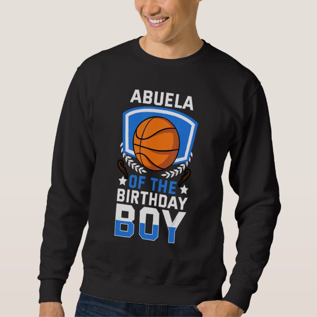 Sudadera Abuela De La Celeb De La Familia De Baloncesto De  (Anverso)