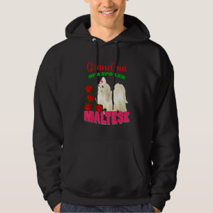 Sudadera Abuela De Un Perro Maltés Maltés Perro O