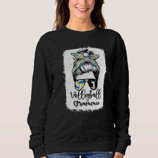 Sudadera Abuela de voleibol de vinilo Leopardo Pelo despein