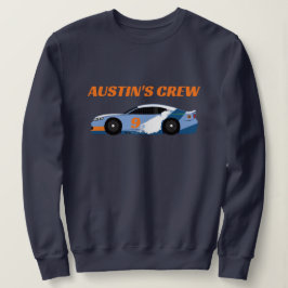 Sudadera Abuela del equipo de coches de carreras del cumple