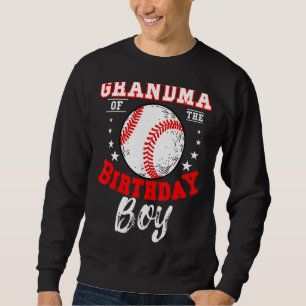 Sudadera Abuela Del Nacimiento Tema Del Béisbol