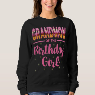 Sudadera Abuela Divertida Del Chica De Cumpleaños Donut Bda