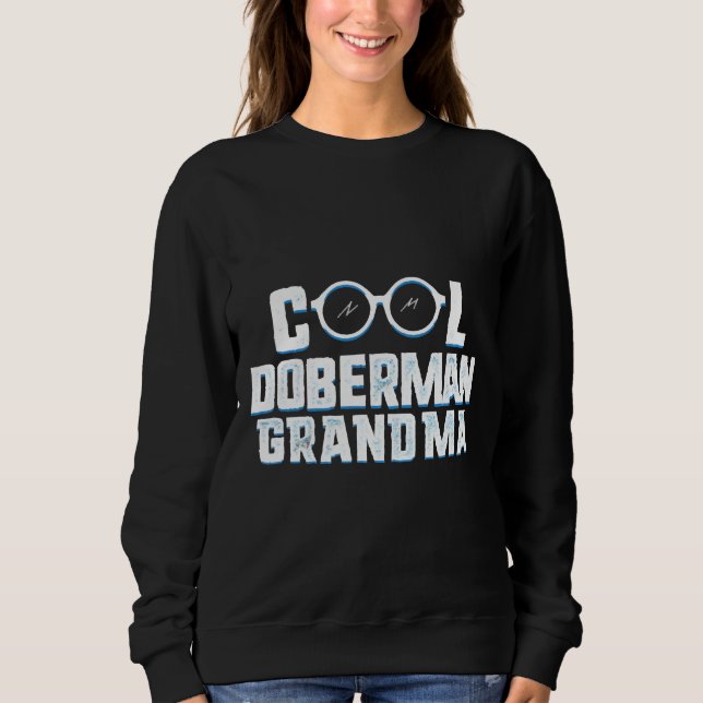 Sudadera Abuela Doberman de Guay (Anverso)
