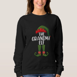 Sudadera Abuela Elfo Grupo Familiar de Navidad Partido Coin