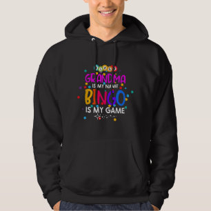 Sudadera Abuela es Mi Nombre Bingo es Mi Juego - Abuela Bin