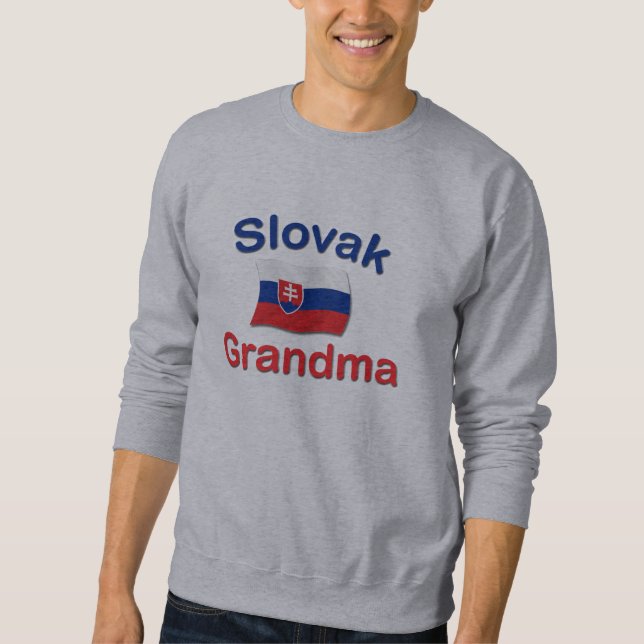 Sudadera Abuela eslovaca (Anverso)