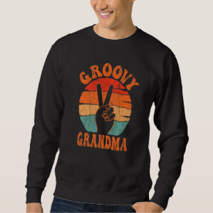 Sudadera Abuela genial estética de los 70 nostalgia años 70
