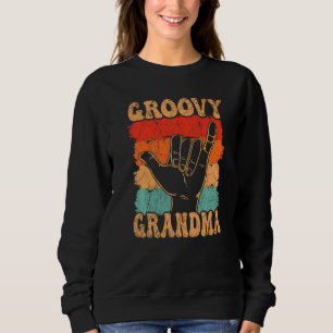 Sudadera Abuela genial estética de los 70 nostalgia años 70