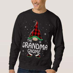 Sudadera Abuela Gnome Búfalo Jugar a la Familia Cristo