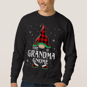 Sudadera Abuela Gnome Búfalo Jugar a la Familia Cristo