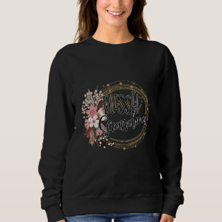 Sudadera Abuela Gran Madre Floral Gran Abuela Bendita Mujer
