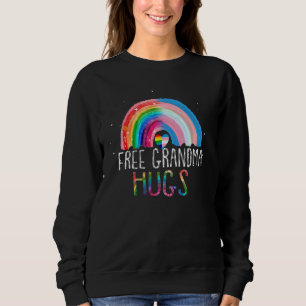 Sudadera Abuela Libre Lgbtq Abraza El Orgullo Gay Lgbt Ally