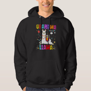 Sudadera Abuela Llama Cumpleaños Llama Familia Temática Alp