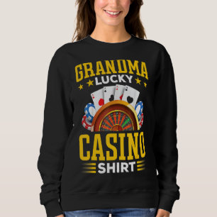 Sudadera Abuela Lucky Casino Gambling Abuela