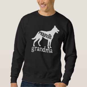 Sudadera Abuela maliní linda dueña de perro malinois