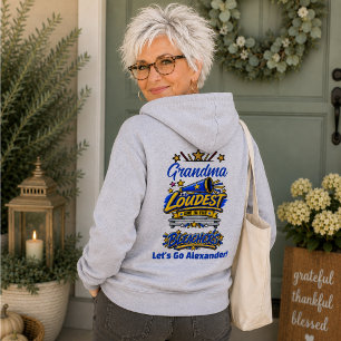 Sudadera Abuela Más Fuerte En Las Gradas Fútbol 