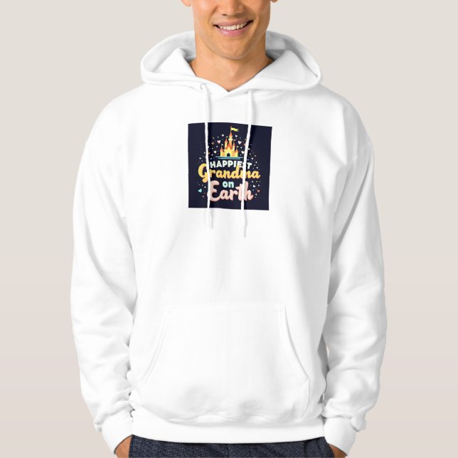 Sudadera Abuela más mágica, castillo de fantasía (Anverso)