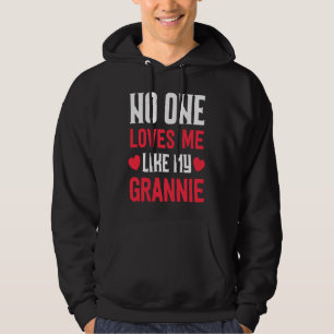 Sudadera Abuela Nietos  Nadie me ama como mi Abuela