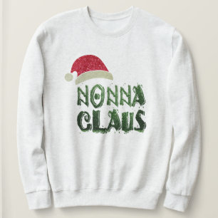 Sudadera Abuela Nonna Claus Navidades Santa Clause Sweatsh