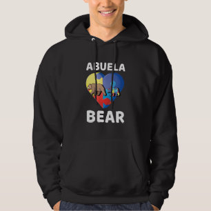 Sudadera Abuela Oso Mundo Autismo Familia Abuela