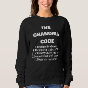 Sudadera Abuela para mujeres Nana El código de la abuela Gi