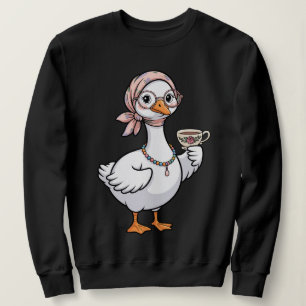 Sudadera Abuela Personalizada Ganso Suelto , Abuela Linda