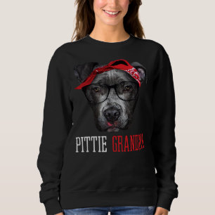 Sudadera Abuela Pittie Abuela Pitbull Abuela Perro Amantes