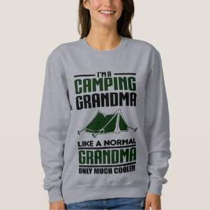 Sudadera Abuela que acampa