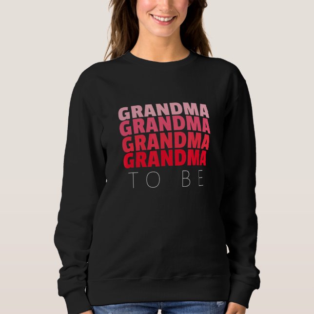 Sudadera Abuela Retro Para Ser - Primera Abuela (Anverso)