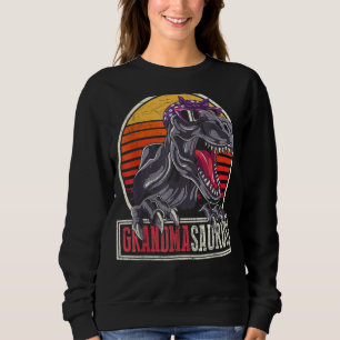 Sudadera Abuela Saurus Rex Dinosaur Grandmasaurus Familia M