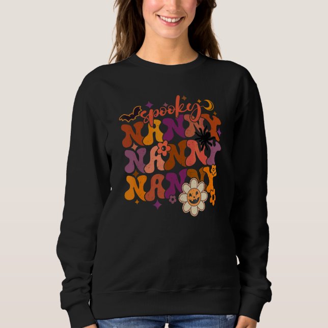 Sudadera Abuela Siniestra Divertida (Anverso)
