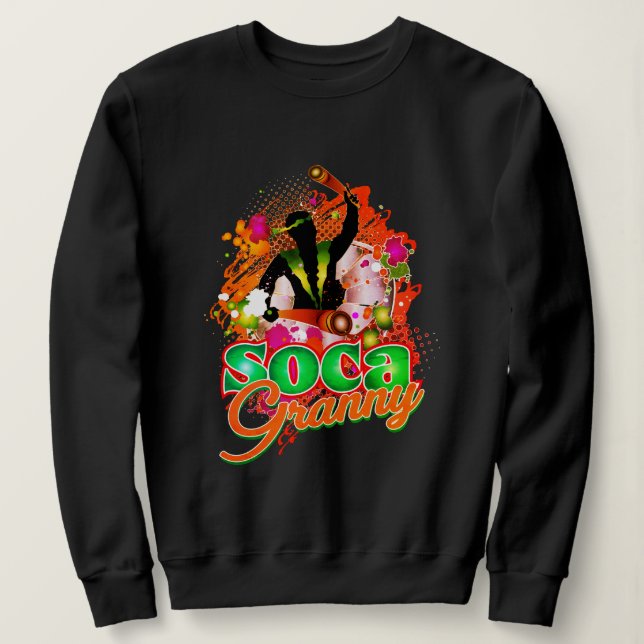 Sudadera Abuela Soca (Anverso del diseño)
