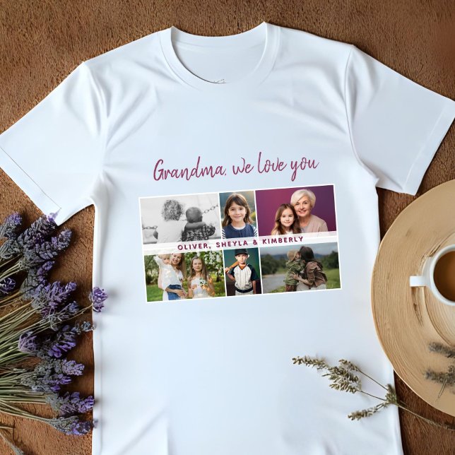 Sudadera Abuela te amamos Nietos 6 Fotocolage (Subido por el creador)