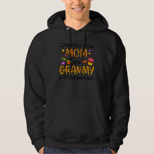 Sudadera Abuela Tengo Dos Título Mamá Y Grammy