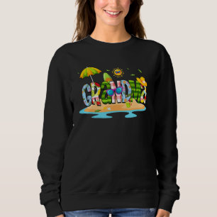 Sudadera Abuela Vacaciones de Verano Playa Coincidencia Via