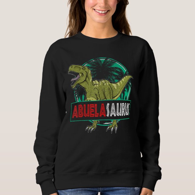 Sudadera Abuelasaurus Rex Dinosaur Abuelasaurus Family Matc (Anverso)