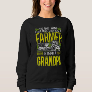 Sudadera Abuelo agricultor granjero tractor vintage lo únic