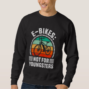 Sudadera Abuelo BICICLETAS ELÉCTRICAS NO PARA JOVENES Bicic
