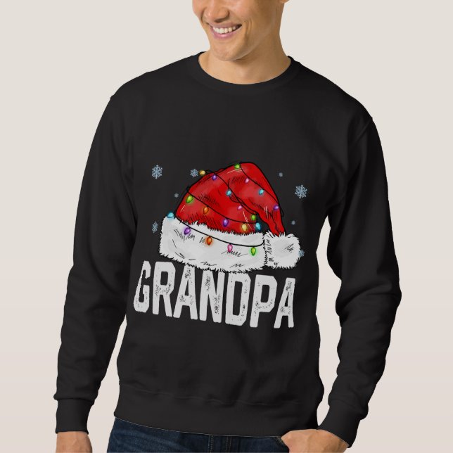 Sudadera Abuelo Claus Graciosa Familia De Navidad Que Coinc (Anverso)