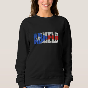 Sudadera Abuelo de abuelo de Puerto Rico, bandera puertorri