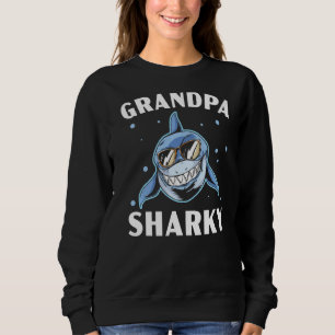 Sudadera Abuelo de abuelo Sharky Abuelo de Tiburón