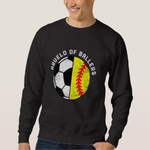 Sudadera Abuelo De Baloncestistas Futbolistas Abuelo