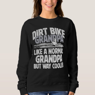 Sudadera Abuelo De Bicicleta Sucia De Guay De Un Abuelo De