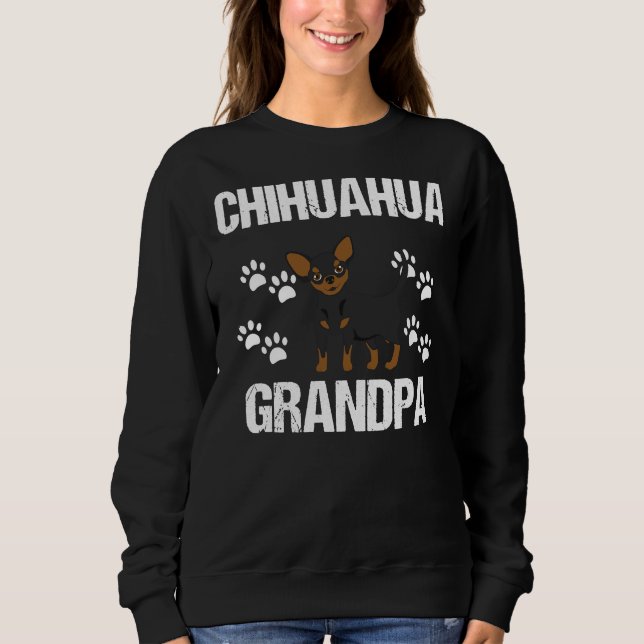 Sudadera Abuelo de Chihuahua (Anverso)