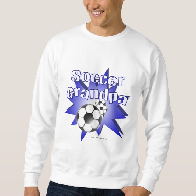 Sudadera Abuelo de fútbol (Anverso)