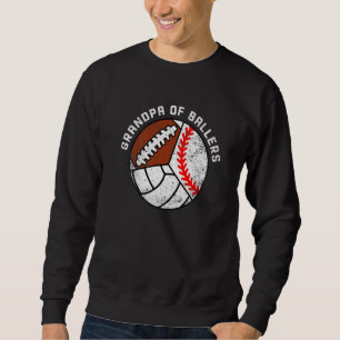 Sudadera Abuelo de Hombres de Baloncesto Béisbol Voleibol