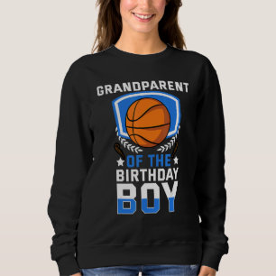 Sudadera Abuelo De La Familia De Baloncesto De Nacimiento