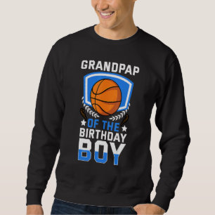 Sudadera Abuelo De La Familia De Baloncesto De Nacimiento