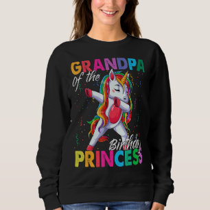 Sudadera Abuelo De La Princesa Nacida Chica Dabbing Unic