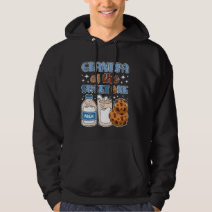 Sudadera Abuelo de las galletas dulces y la leche primer cu